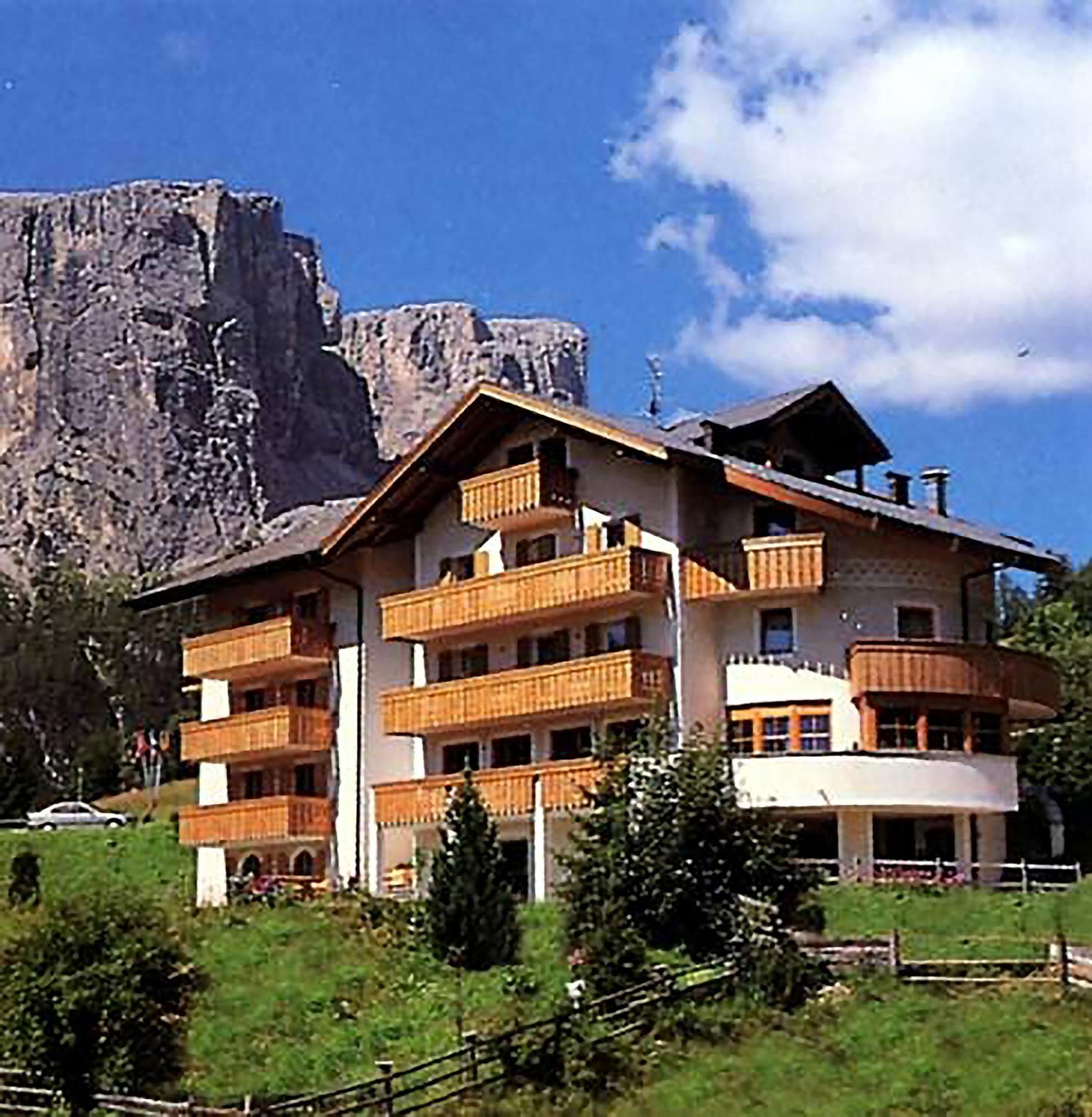 Pensione Sellablick Colfosco Kültér fotó